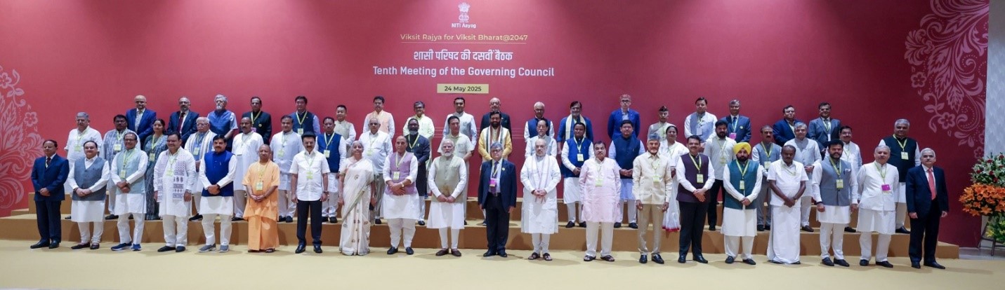 A Rare Show of Unity: All 28 Chief Ministers Attend NITI Aayog Meeting Chaired by PM Modi