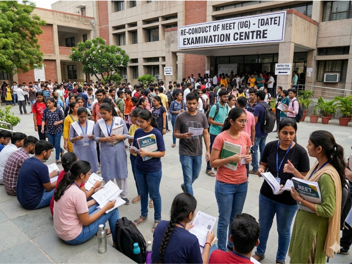 NEET Re-Test Under Tight Security: Thousands of Aspirants Appear Amid Efforts to Restore Trust