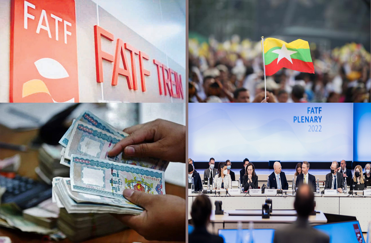 FATF actions on myanmar